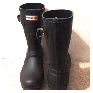 Hunter boots size 7